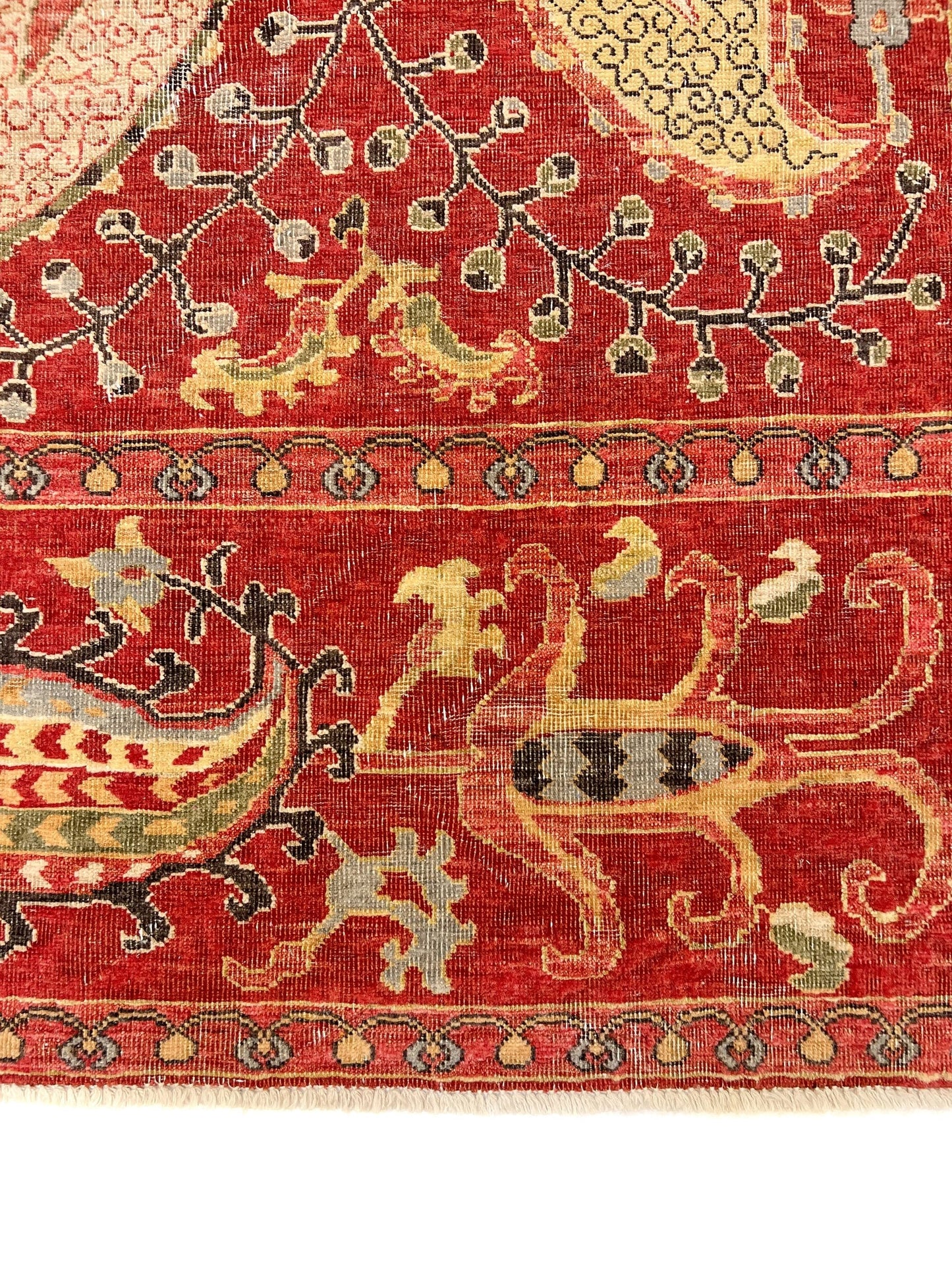 Antiqued Afghan Suzani (4x6)