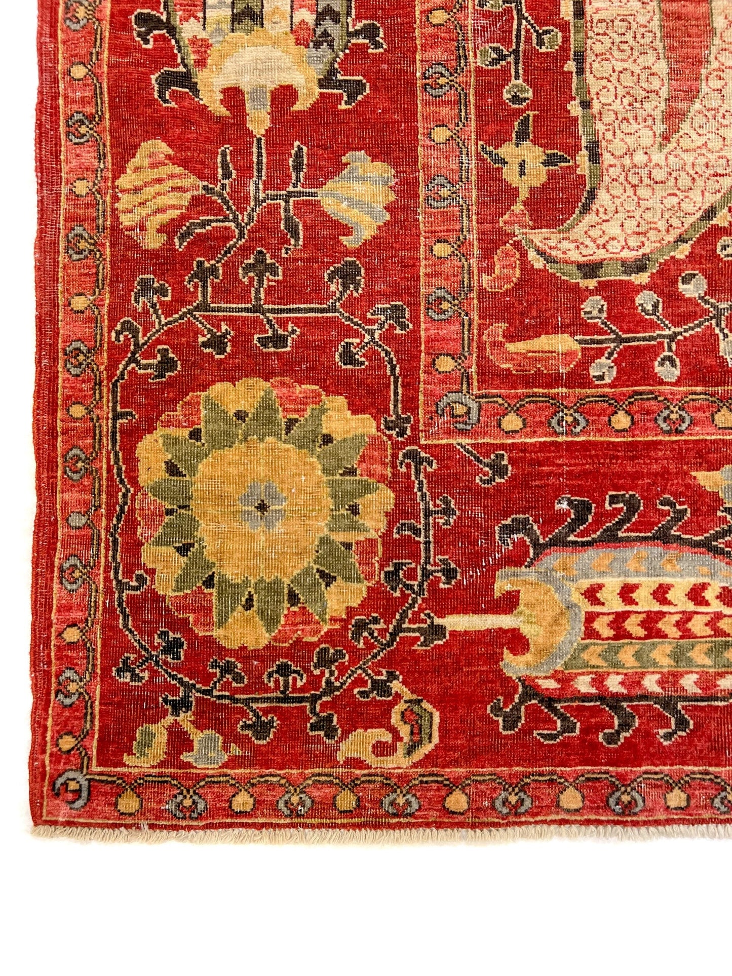 Antiqued Afghan Suzani (4x6)