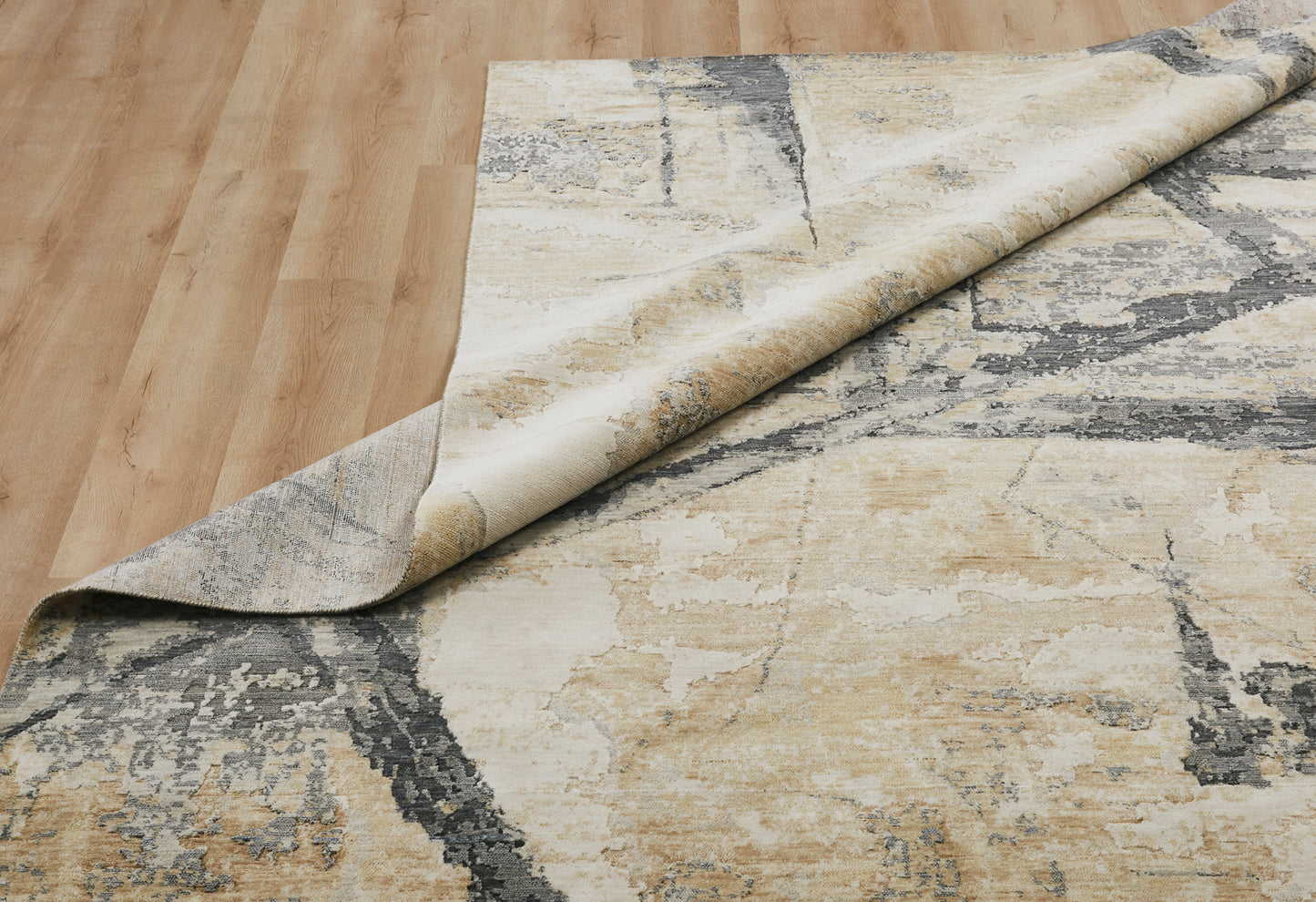 Vaughn Collection 113932 Sand/Gray Abstract