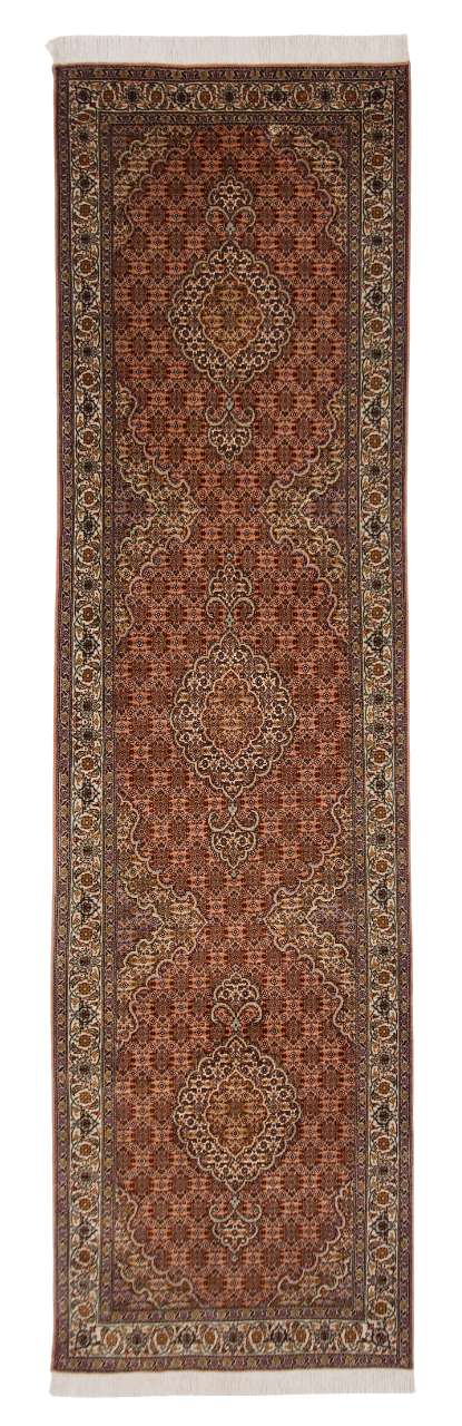 Tabriz Medallion 2'09"x10'02" pch/ivo