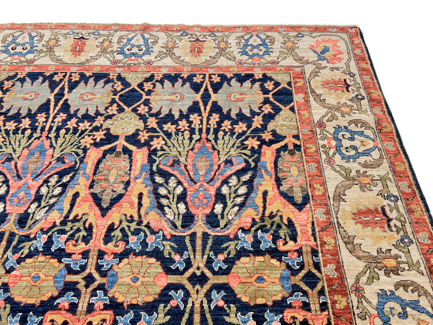 Afghan-made Arts & Crafts (9'09"x13'10")