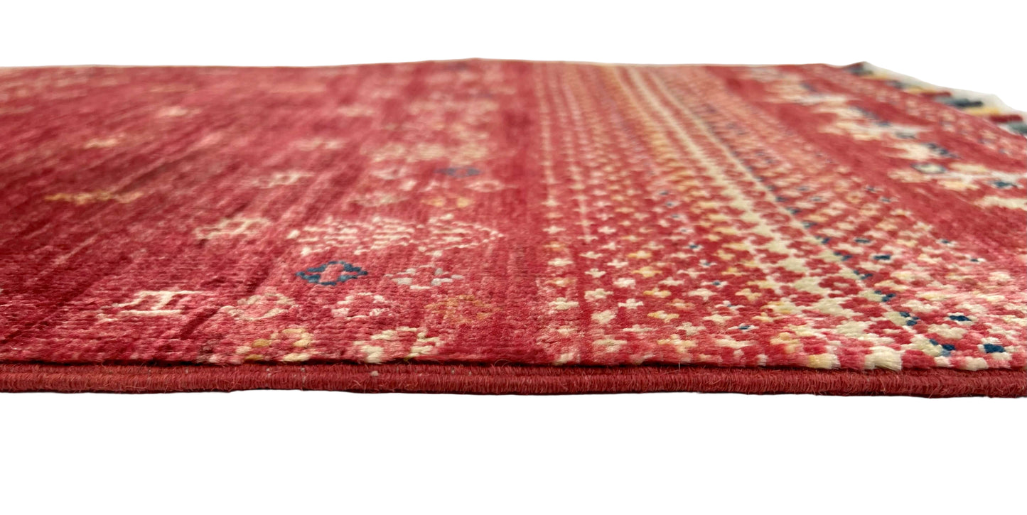 Afghan Gabbeh (1'11"x3'01") red