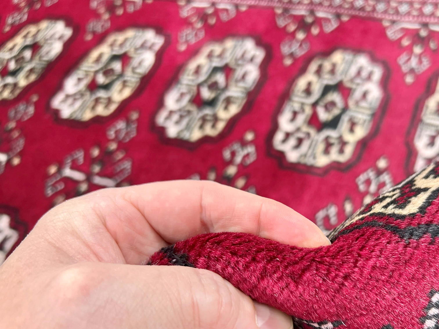 Mori Bokhara (3'01"x4'11") dk.red