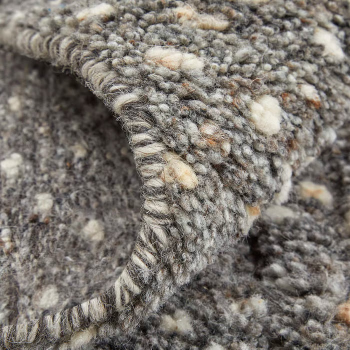 Textured Moroccan Style (5x8) charcoal