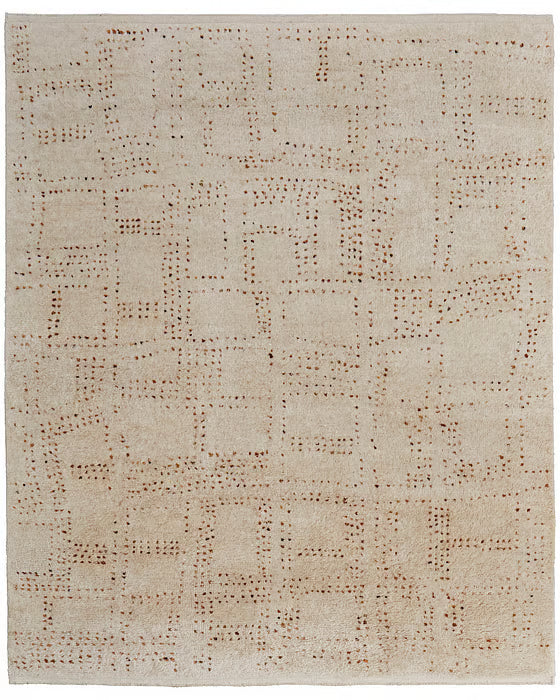 Moroccan Design (5x8) natural/rust