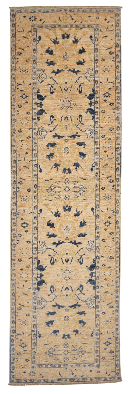 Afghan Oushak (2'11"x9'11") runner
