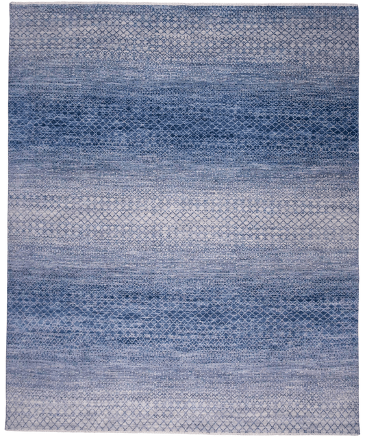 Grass Design (8x10) light blue